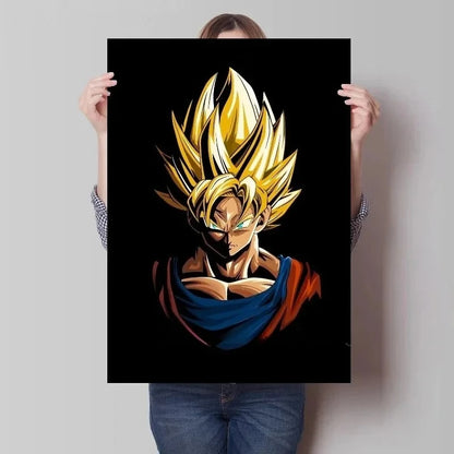 Dragon Ball Anime Poster – Super Saiyan Wall Art
