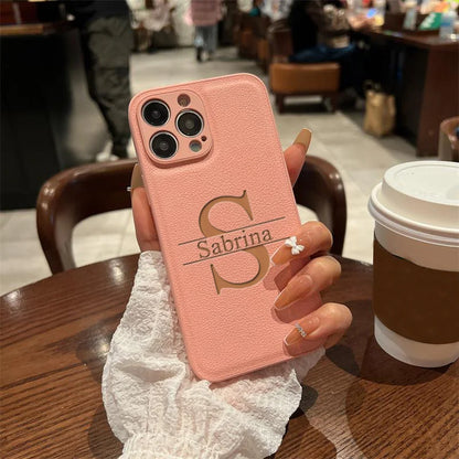 The Monogram Series: Custom Big Letter Laser-Engraved Case