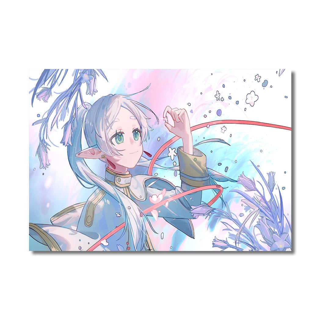 The Journey's End Collection: High-Definition Frieren Canvas Art