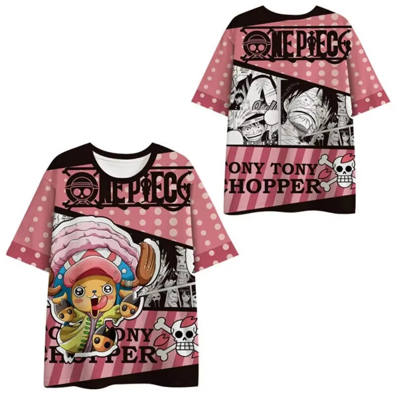 One Piece Luffy Anime Costume T-Shirt