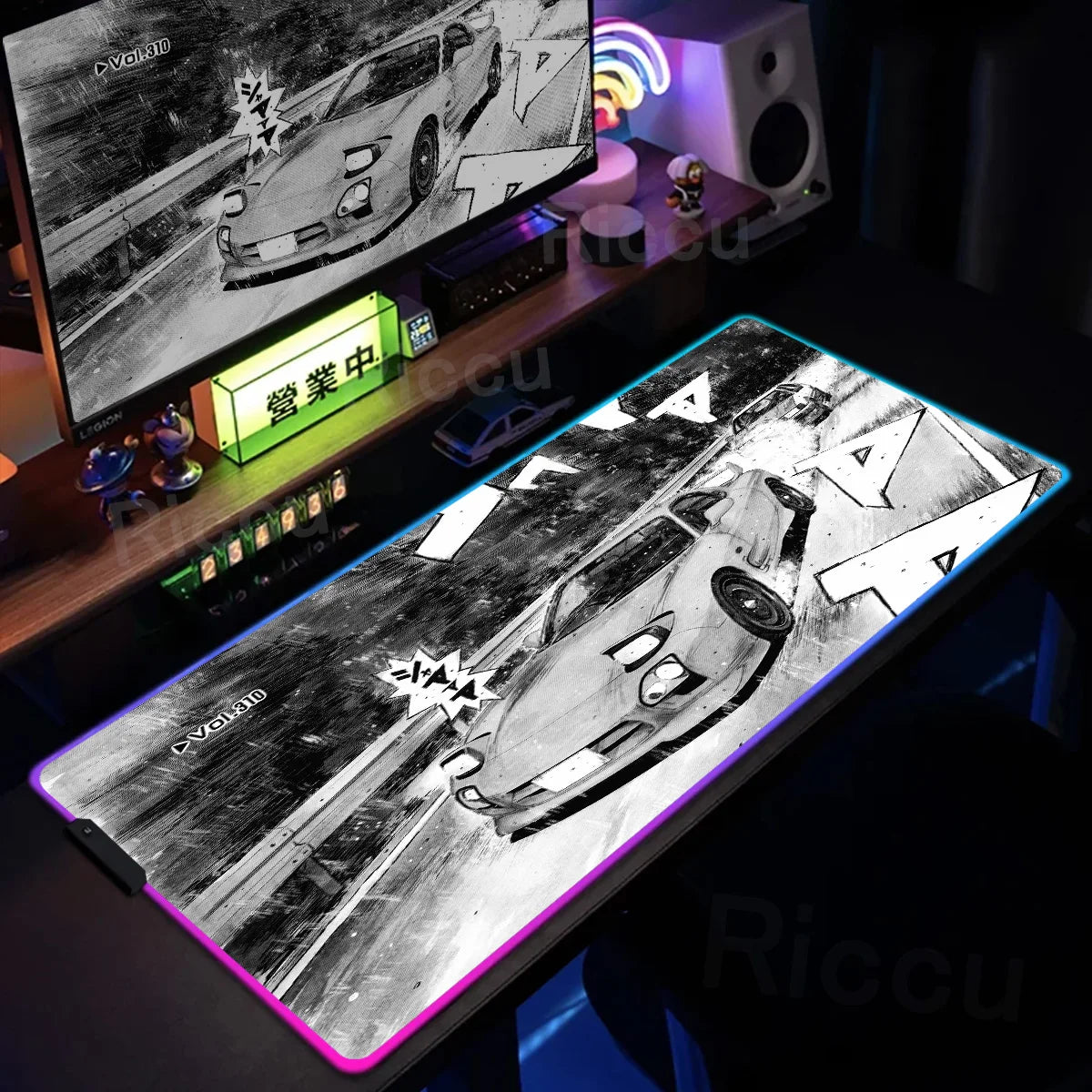 Legend RGB Gaming Mouse Pad – XXL LED Desk Mat