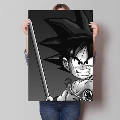 Dragon Ball Anime Poster – Super Saiyan Wall Art