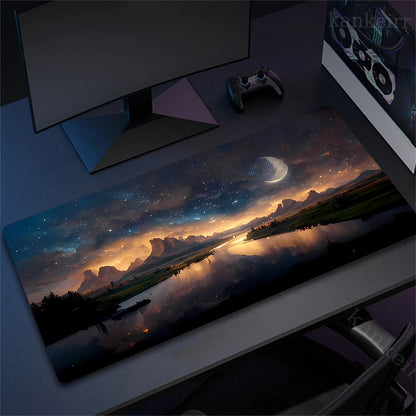 Landscape Mountain Sunset XXL Gaming Mouse Pad