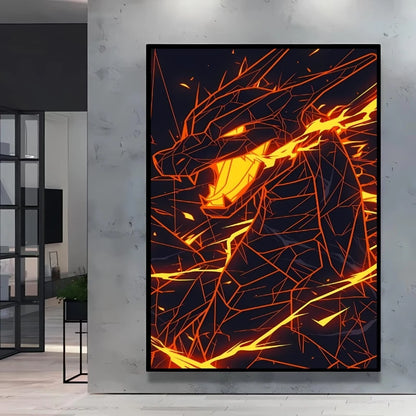 Pokémon Anime Canvas Wall Art Poster