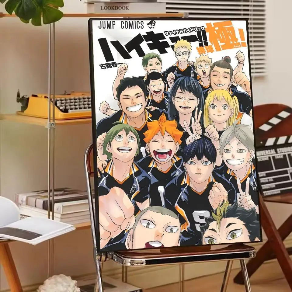The Collector's Series: High-Definition Haikyuu Canvas Art