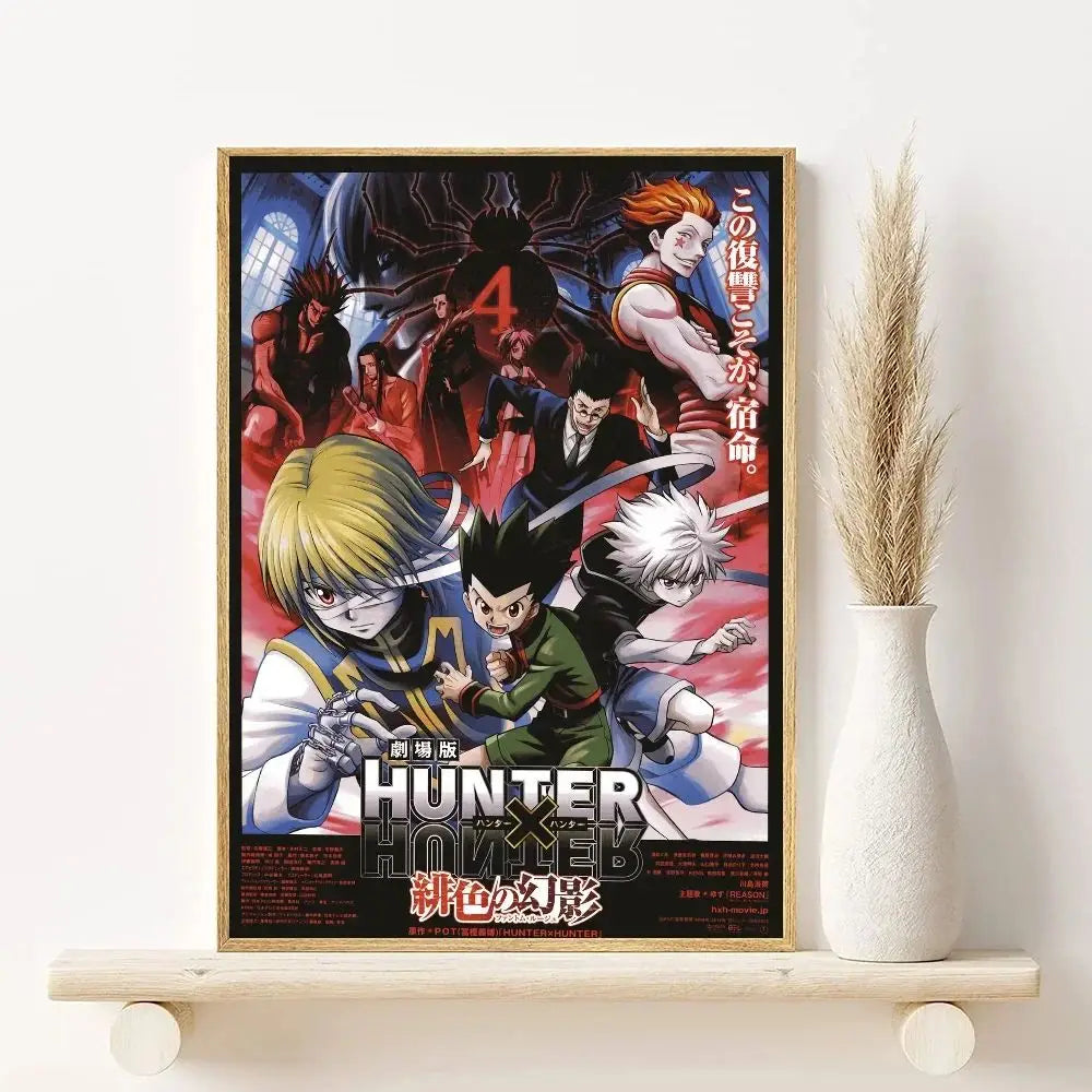 The Hunter’s Legacy Collection: Aesthetic Hunter x Hunter Canvas Art