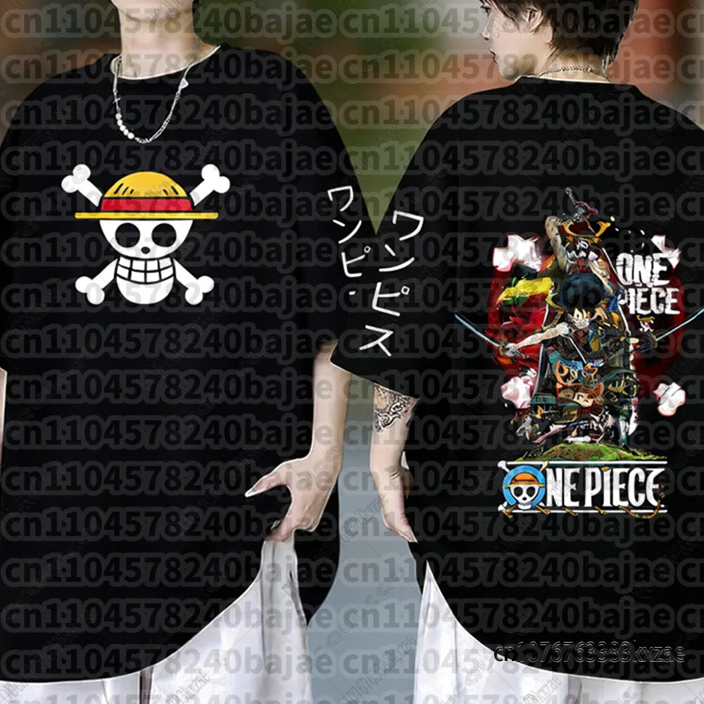 One Piece Anime T-Shirt – Luffy Graphic Tee