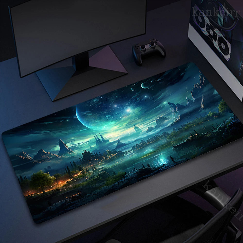 Landscape Mountain Sunset XXL Gaming Mouse Pad