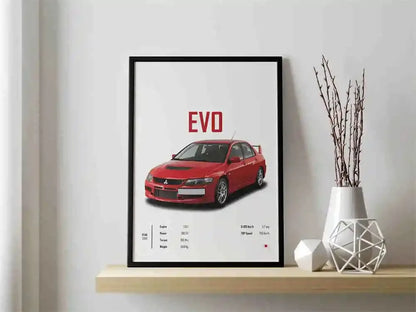 The JDM Legends Collection: Retro Supercar Canvas Art