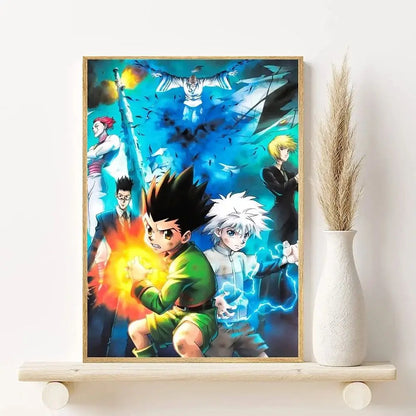 The Hunter’s Legacy Collection: Aesthetic Hunter x Hunter Canvas Art