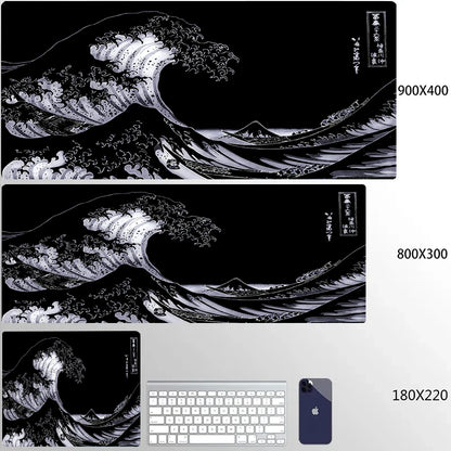 Great Wave Art XXL Gaming Mouse Pad
