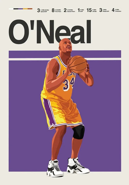 The Champion's Legacy: Premium Basketball Canvas Art