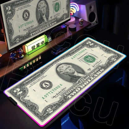 Dollar: RGB LED Mausepad