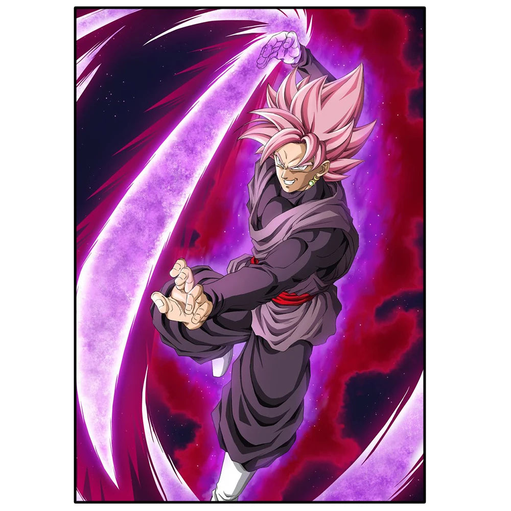 Dragon Ball Anime Poster – Goku, Vegeta & More | Canvas Wall Art