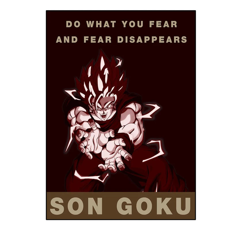 Dragon Ball Z Anime Posters – Goku, Vegeta, Broly & More