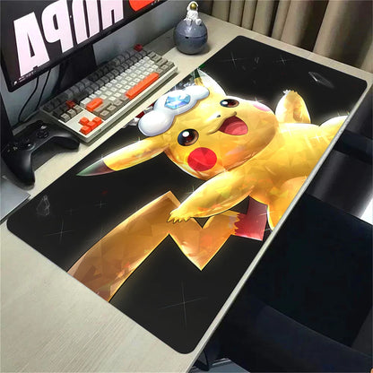 Pikachu Gaming Mouse Pad – Large Non-Slip Rubber Desk Mat