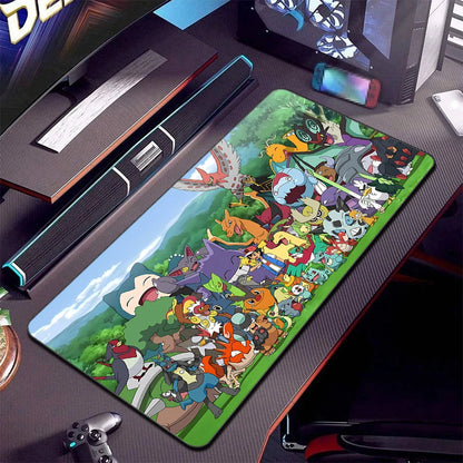 Anime Art Gaming Mouse Pad – Non-Slip, Waterproof Desk Mat