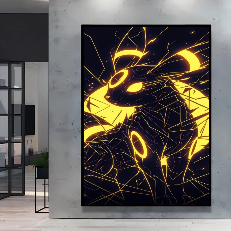 Pokémon Anime Canvas Wall Art Poster