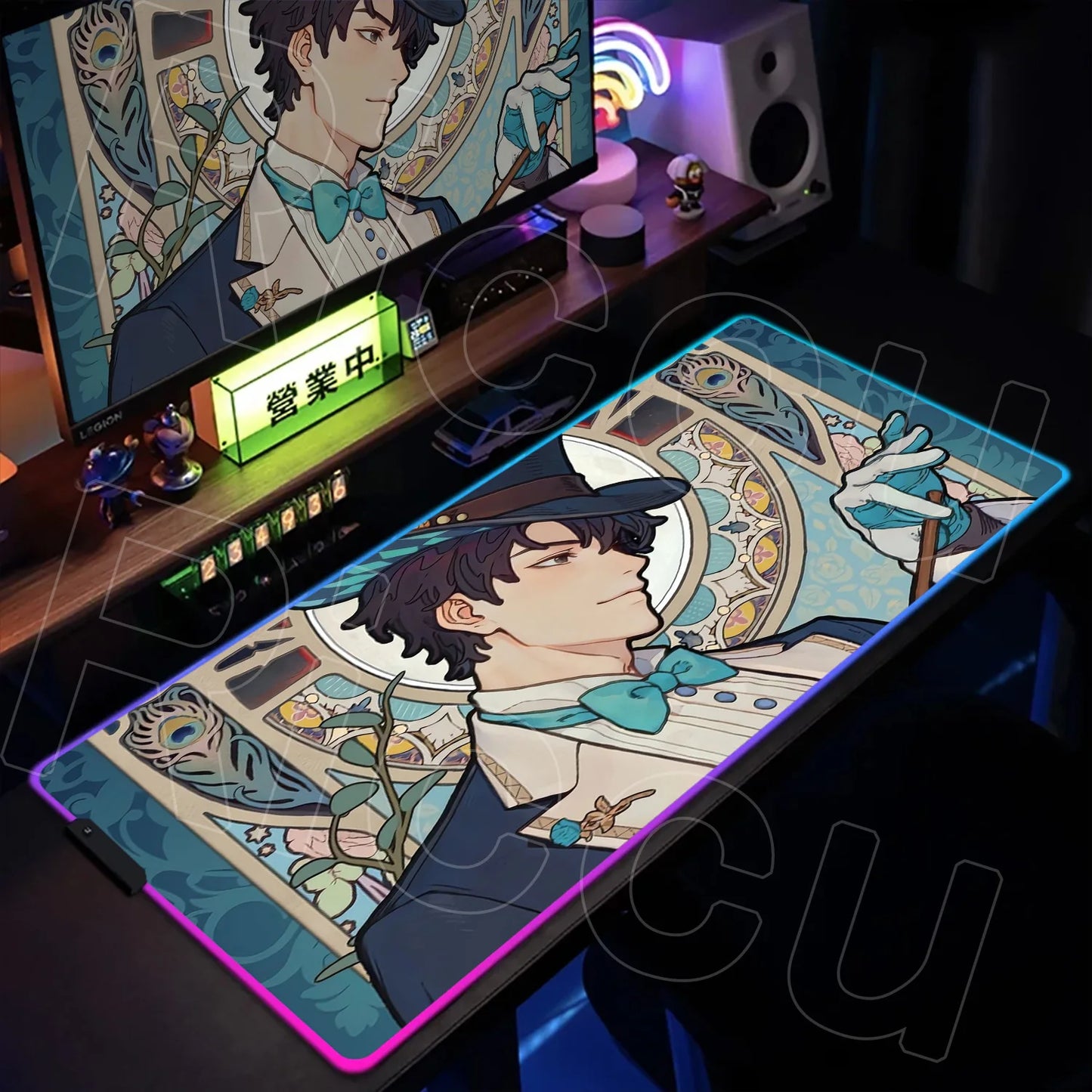 RGB XXL LED Gaming Mouse Pad – Multi-Color Desk Mat