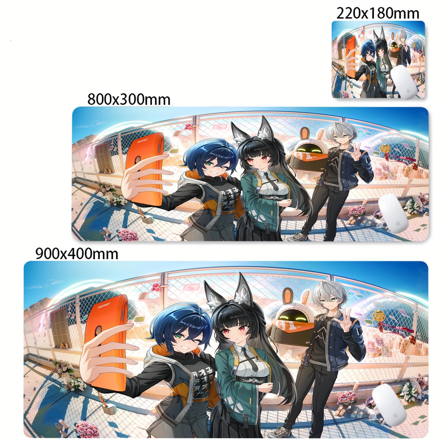 Anime Gaming Mouse Pad – Custom HD Desk Mat