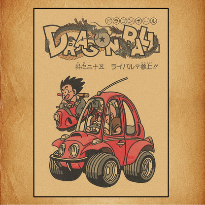 Dragon Ball Canvas Wall Art Poster
