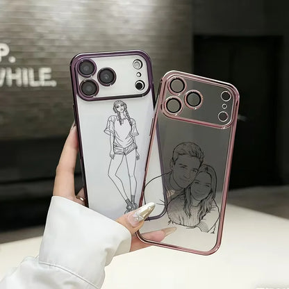The Bespoke Portrait: Custom Line Art Case