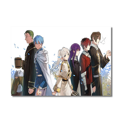 The Journey's End Collection: High-Definition Frieren Canvas Art