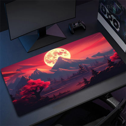 Landscape Mountain Sunset XXL Gaming Mouse Pad