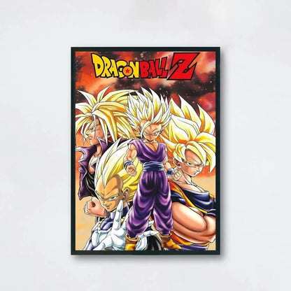 Dragon Ball Anime Canvas Poster – Goku & Vegeta Wall Art