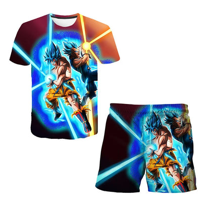 Dragon Ball Goku Cosplay T-Shirt & Shorts Set