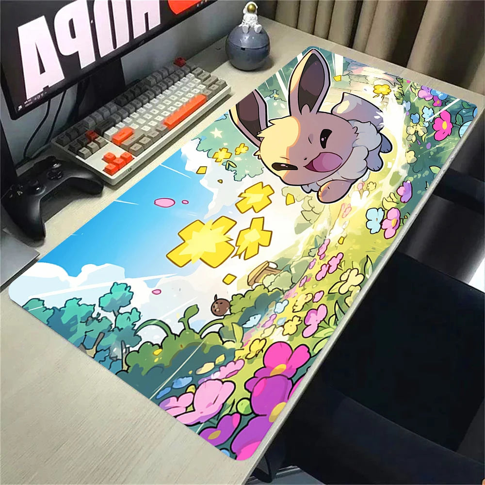 Extended Gaming Mouse Pad – Anti-Slip, Waterproof & Stitched Edges