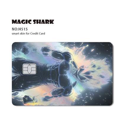 The Galactic Warrior Holographic Card Skin