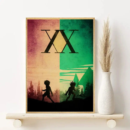 The Hunter’s Legacy Collection: Aesthetic Hunter x Hunter Canvas Art