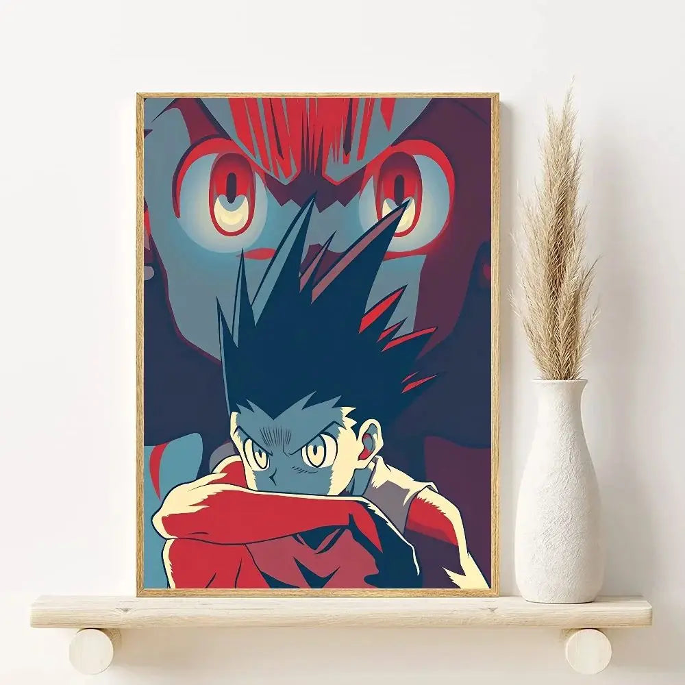 The Hunter’s Legacy Collection: Aesthetic Hunter x Hunter Canvas Art