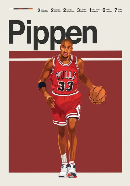 The Champion's Legacy: Premium Basketball Canvas Art