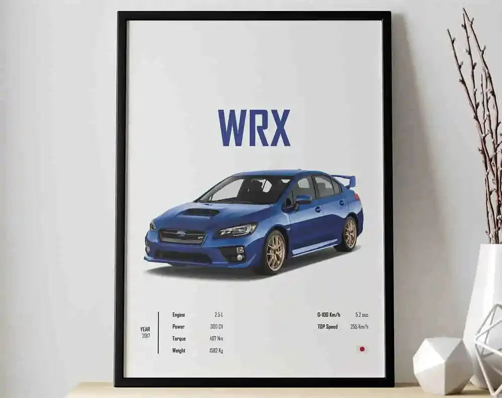 The JDM Legends Collection: Retro Supercar Canvas Art
