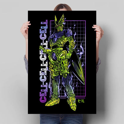 Dragon Ball Z Anime Poster – Canvas Wall Art