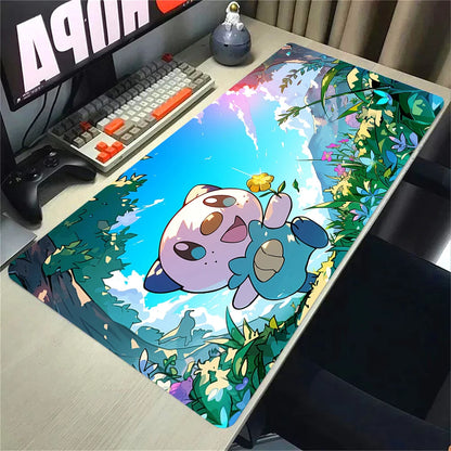 Extended Gaming Mouse Pad – Anti-Slip, Waterproof & Stitched Edges