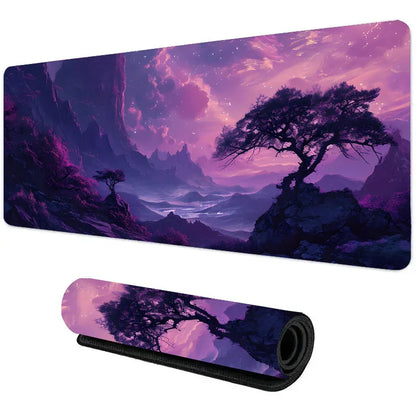 Night Moonlight Gaming Mouse Pad – Multi-Style XXL Desk Mat