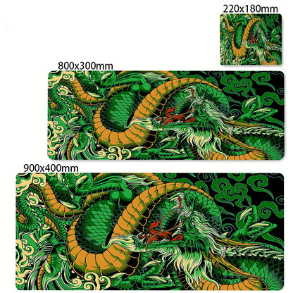 XL Gaming Mouse Pad – Black & White Dragon