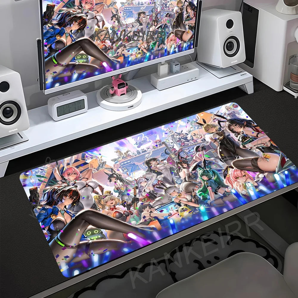 Anime Gaming Mouse Pad XXL - Large Desk Mat with Waterproof Surface