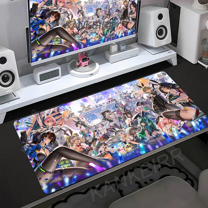 Anime Gaming Mouse Pad XXL - Large Desk Mat with Waterproof Surface