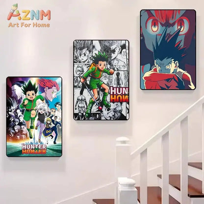 The Hunter’s Legacy Collection: Aesthetic Hunter x Hunter Canvas Art