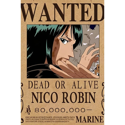 One Piece Anime Canvas Poster – Luffy & Zoro Wall Art