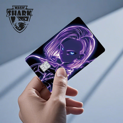 The Galactic Warrior Holographic Card Skin