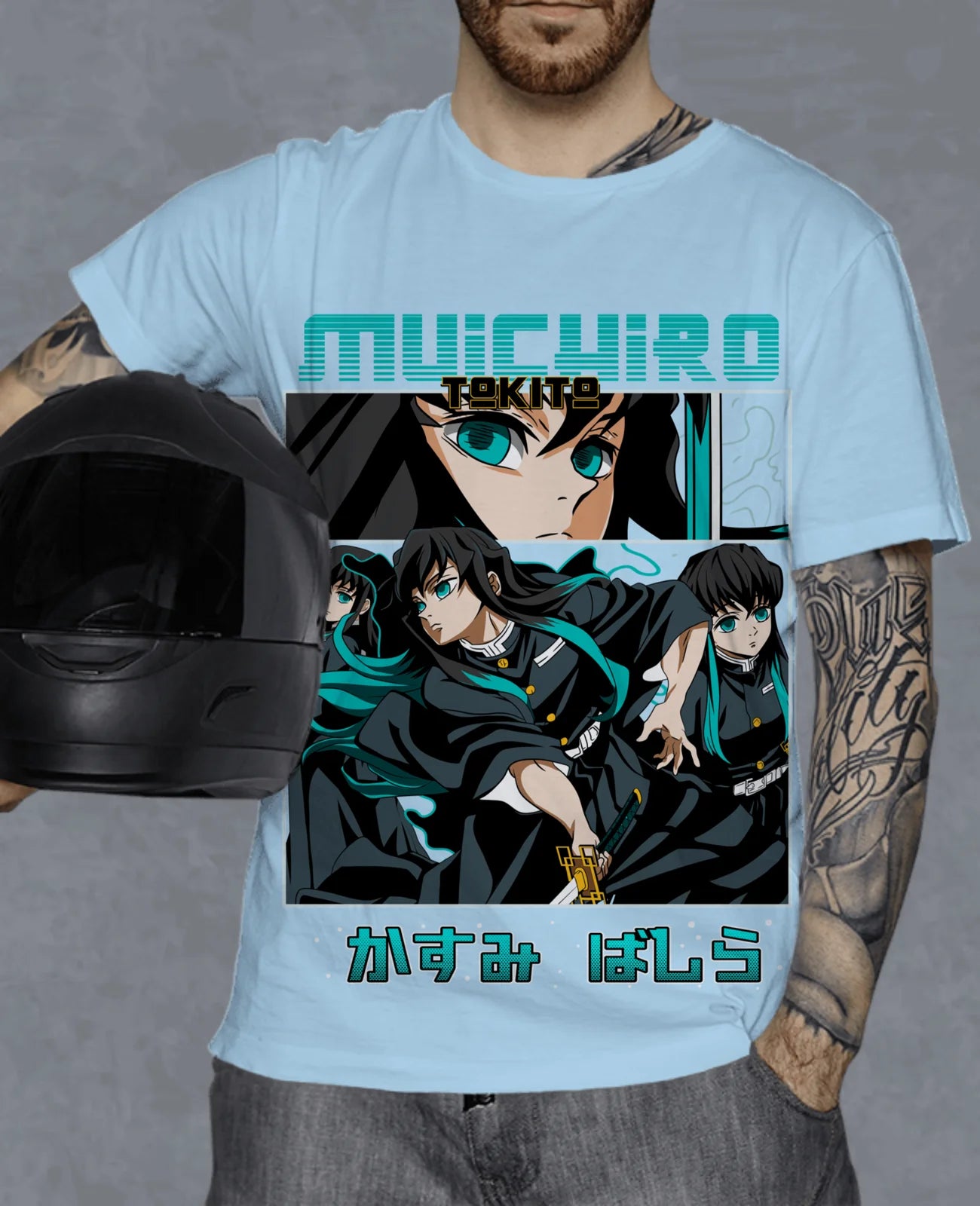 Demon Slayer Muichiro Tokito Anime T-Shirt