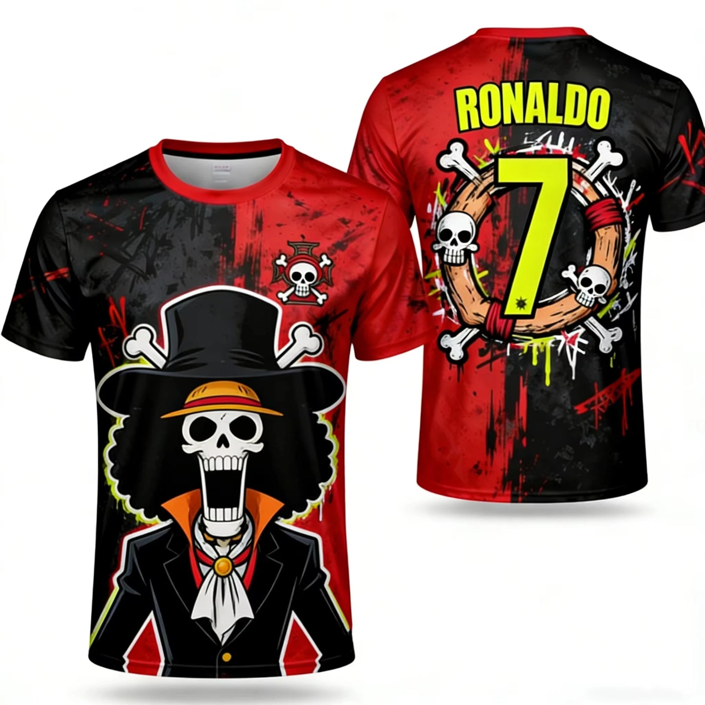 One Piece Luffy Anime Costume T-Shirt
