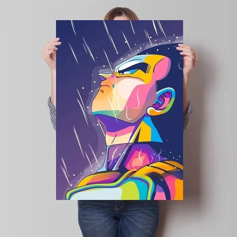 Dragon Ball Anime Poster – Super Saiyan Wall Art