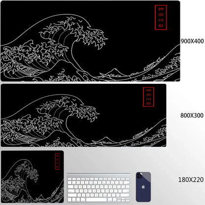 Great Wave Art XXL Gaming Mouse Pad
