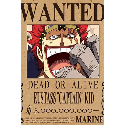 One Piece Anime Canvas Poster – Luffy & Zoro Wall Art